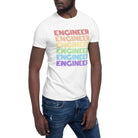 Engineer Retro Rainbow T-shirt