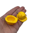 Novelty Hardhat Earrings. Funny jewellery for Engineers and Construction Workers