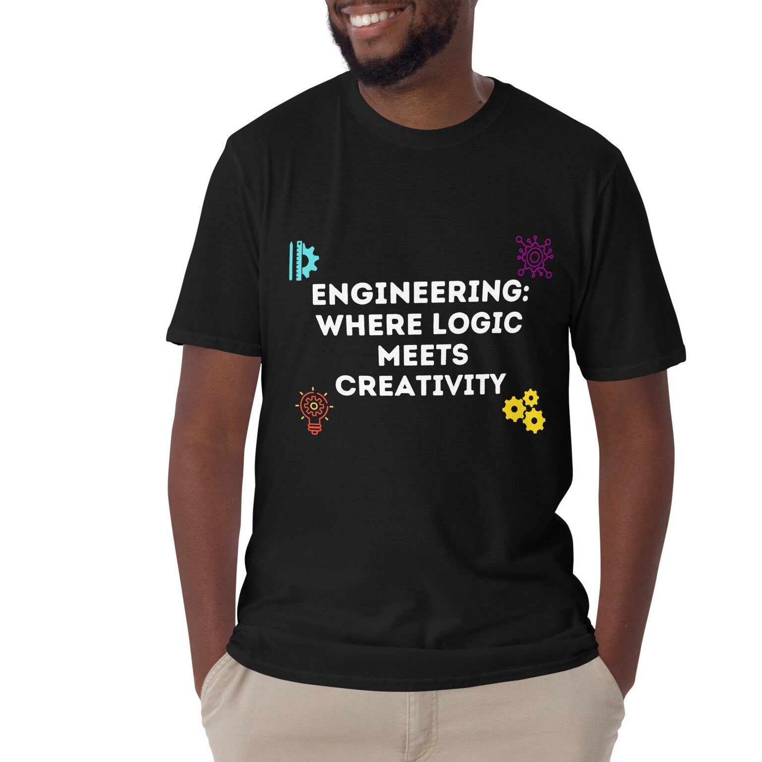 Engineering where Logic meets Creativity Engineer T-Shirt