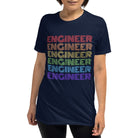 Engineer Retro Rainbow T-shirt