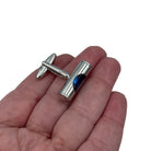 Pair Spirit Level Cufflinks. Great for engineers, technicians, builders and enthusiastic DIYers