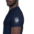 Environmental Engineer Sleeve Print T-Shirt Navy