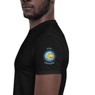 Civil Engineer Sleeve Print T-shirt Black