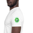 Chemical Engineer Sleeve Print T-shirt White