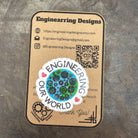 Engineering Our World Holographic Vinyl Decal Sticker