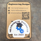 Graduation Mechanical Engineer Sticker. Funny Engineering Graduate decal