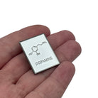 Dopamine Molecule Enamel Pin Badge