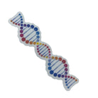 Vinyl DNA Sticker. Double Helix Science decal