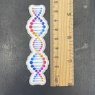 Vinyl DNA Sticker. Double Helix Science decal