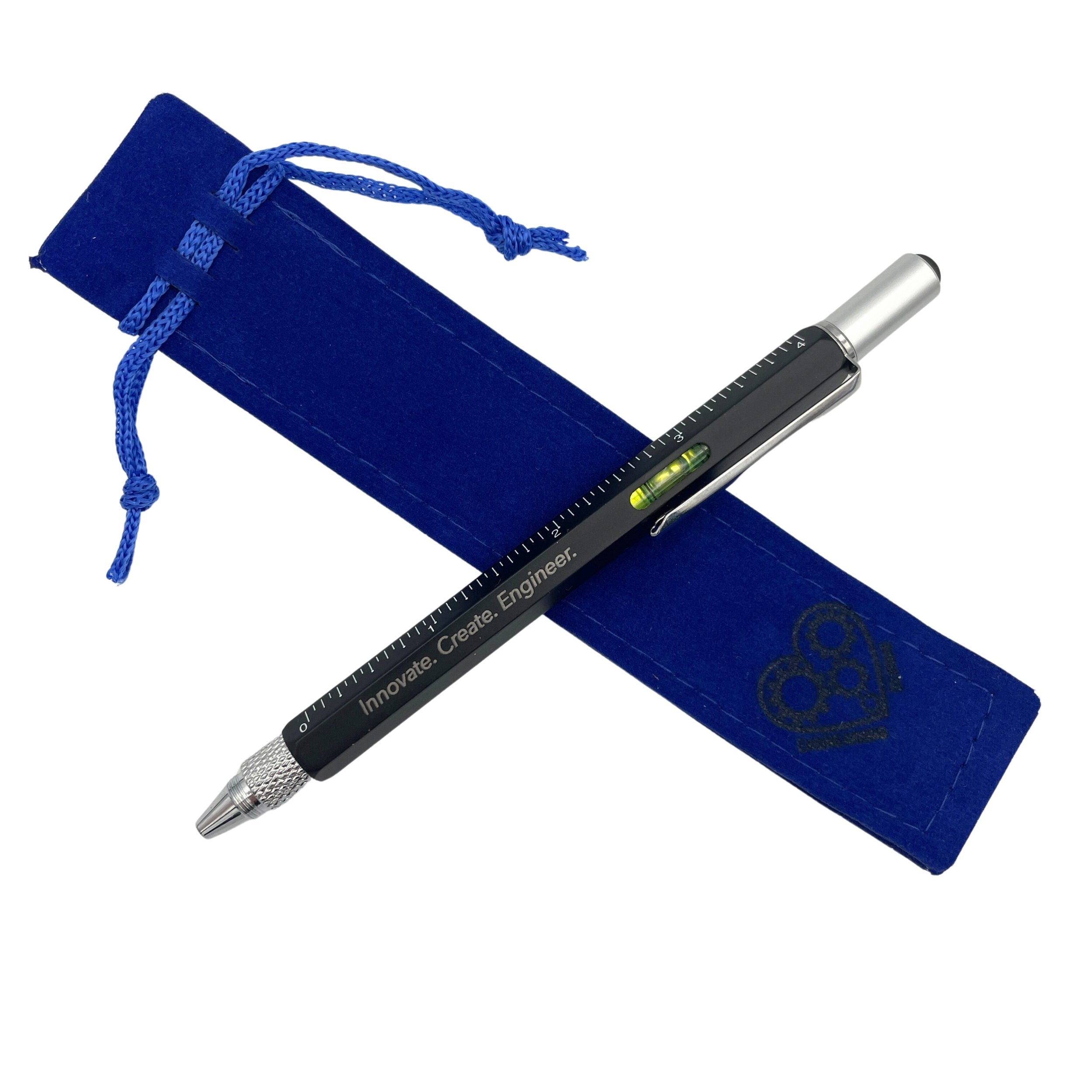 Personalised Multifunction Tool Pen. Custom Name & Message Engineer Gift