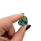 Heart Earth Enamel Pin Badge. Environmental Sustainability Kawaii Pin