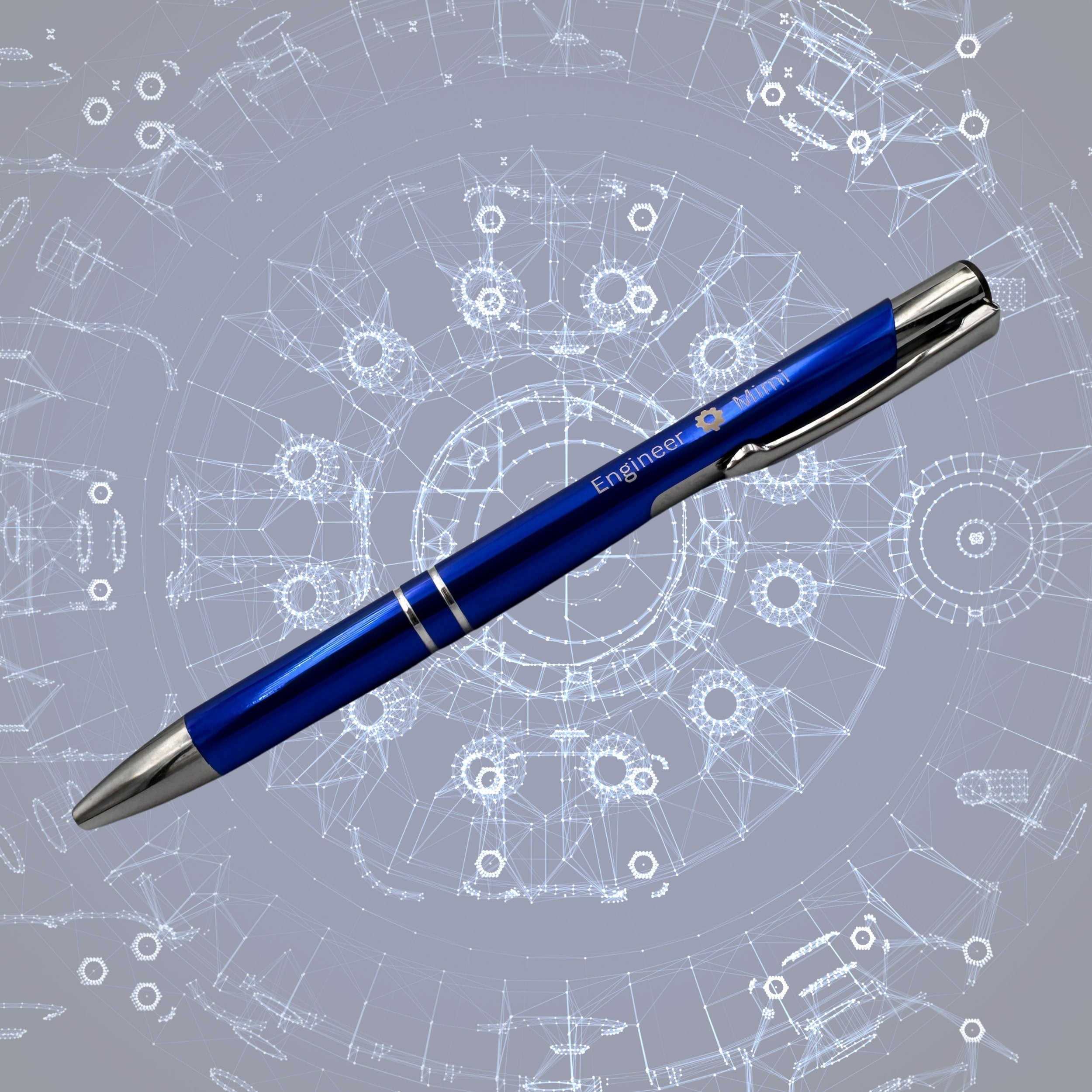 Personalised Pen. Custom Engineer Pen. Laser engraved Student Scientist Engineer STEM Office Gift. Home Accessories.