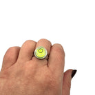 Functioning Round Spirit Level Ring. Unique gift for engineers, technicians, enthusiastic DIYers, or just your level headed friend ;)