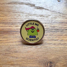 Little Ms Scientist Pin. Women and Girls in Science, Technology, Engineering, Maths. STEM Inspiration Badges.