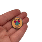 Little Ms Maths Pin. Women and Girls in Science, Tech, Engineering, Maths. STEM Inspiration Badges.