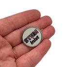 STEMinist Pin. Women and Girls in Science, Tech, Engineering, Maths. STEM Inspiration Badges.