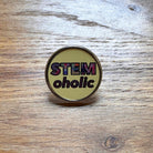 STEMoholic Pin. Science, Tech, Engineering, Maths Pin. STEM Inspiration Badges.