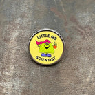 Little Ms Scientist Pin. Women and Girls in Science, Technology, Engineering, Maths. STEM Inspiration Badges.