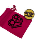 STEMoholic Pin. Science, Tech, Engineering, Maths Pin. STEM Inspiration Badges.