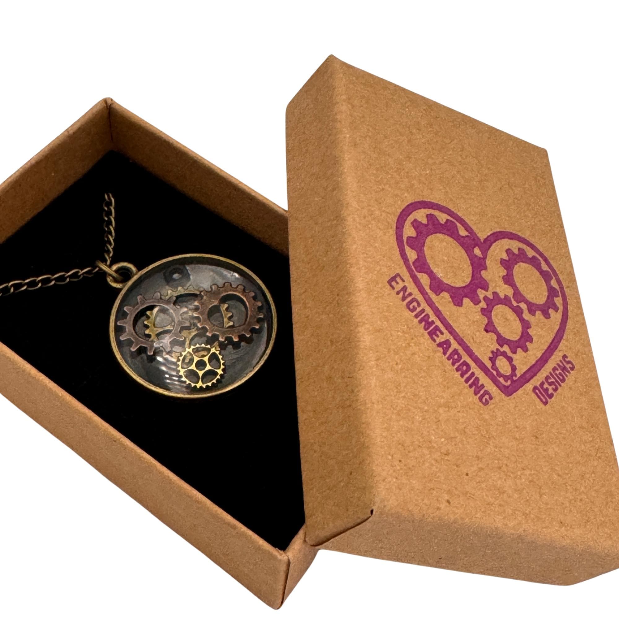 EnginearringDesigns | Gear Steampunk Handmade Brass and Resin