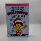 Women in Technology Christmas Card. Woman in Tech Xmas Greeting Card