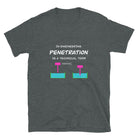 Penetration Testing Essential! Naughty Engineer T-shirt Dark Heather