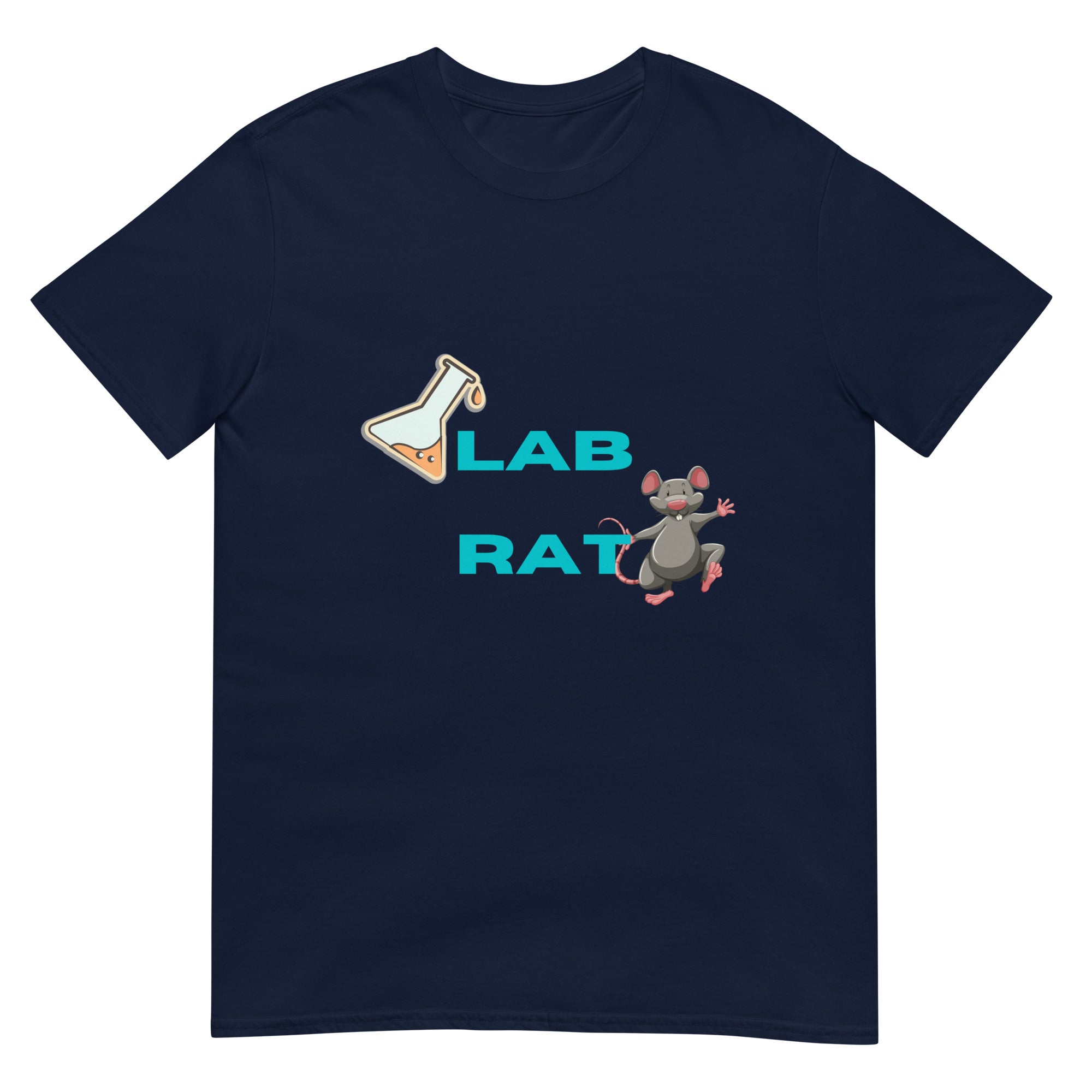 Lab Rat Scientist T-Shirt Navy