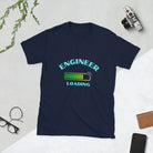 Engineer Loading T-shirt - Funny Engineering Graduation Navy