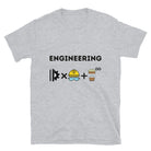 Innovation, hard work and coffee Funny Engineer T-shirt Sport Grey