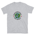 Engineering our World T-shirt. Celebrate Engineers with this Top Sport Grey