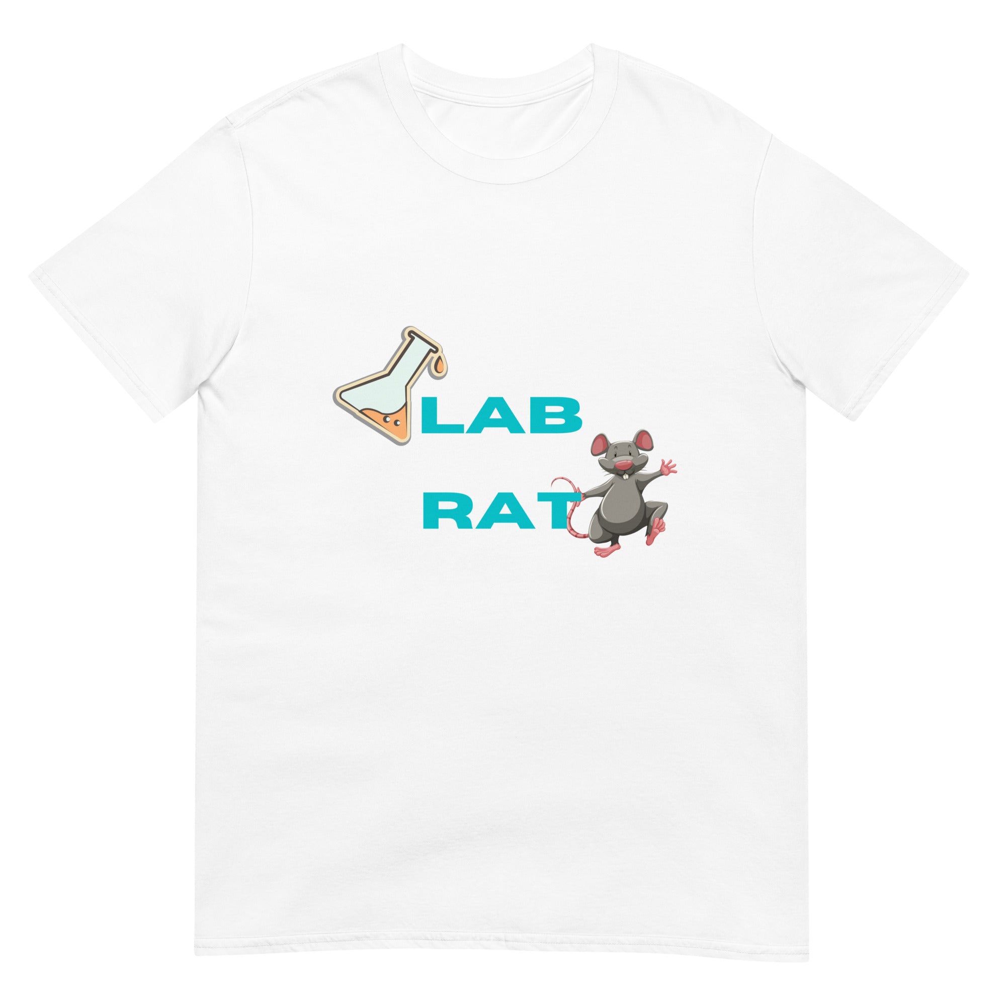 Lab Rat Scientist T-Shirt White