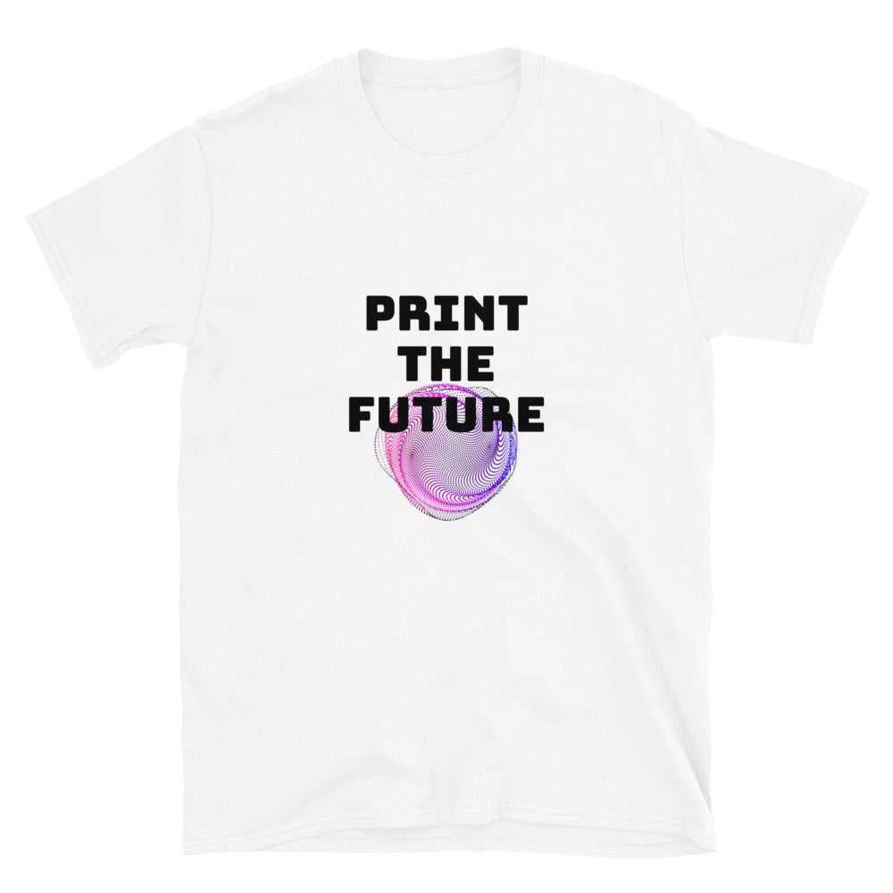 Print the Future 3D Printing T-shirt White