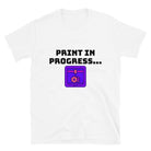 Funny 3D Printer Print in Progress T-shirt White