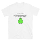 Naughty Critical Crack Length Rude Engineer T-shirt White