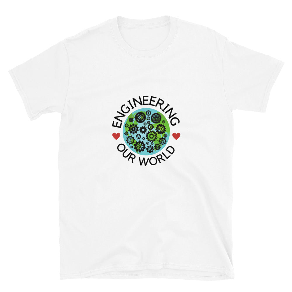 Engineering our World T-shirt. Celebrate Engineers with this Top White