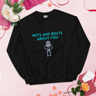 Nuts and Bolts about you Robot Sweatshirt Black