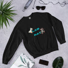 Lab Rat Sweatshirt. Science Lab Geek Top Black