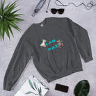 Lab Rat Sweatshirt. Science Lab Geek Top Dark Heather