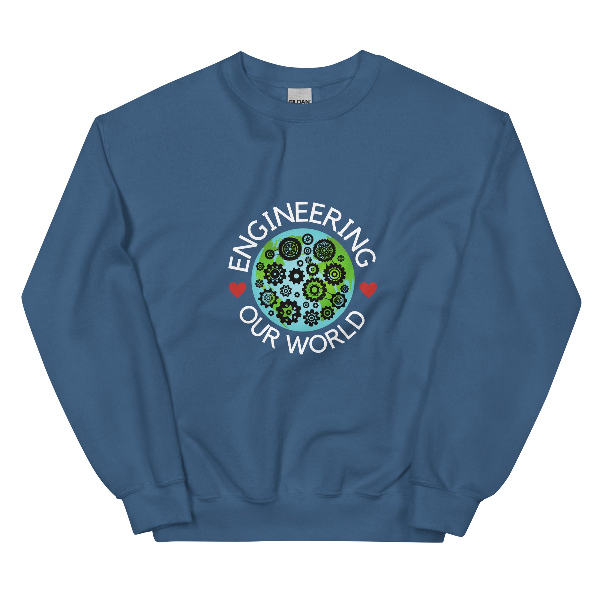 Engineering our World Engineer Sweatshirt Indigo Blue