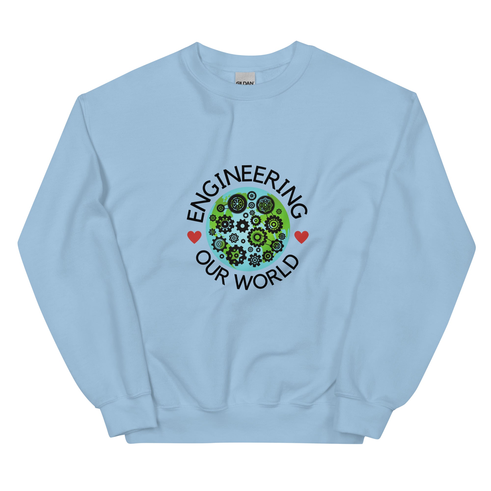 Engineering our World Engineer Sweatshirt Light Blue