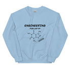 Engineering fuelled by Caffeine Sweatshirt Light Blue