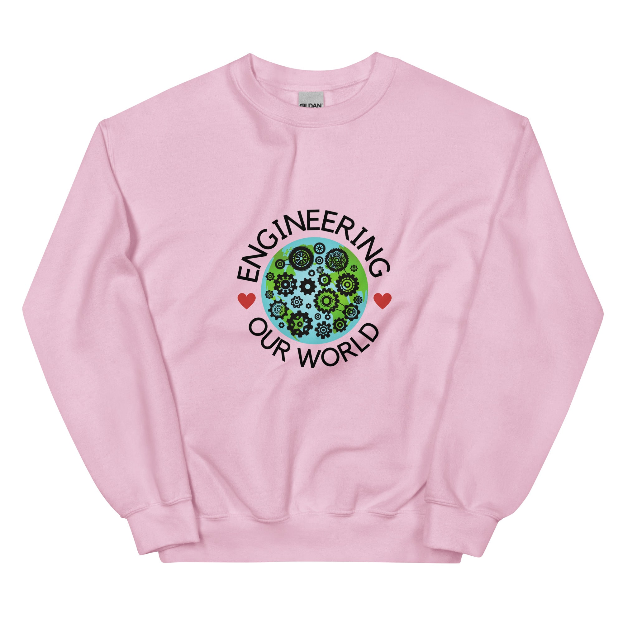 Engineering our World Engineer Sweatshirt Light Pink