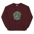 Engineering our World Engineer Sweatshirt Maroon