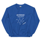 Science fuelled by Caffeine Sweatshirt Royal