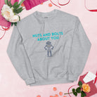 Nuts and Bolts about you Robot Sweatshirt Sport Grey