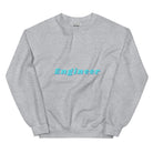 Funky Font Engineer Sweatshirt Sport Grey