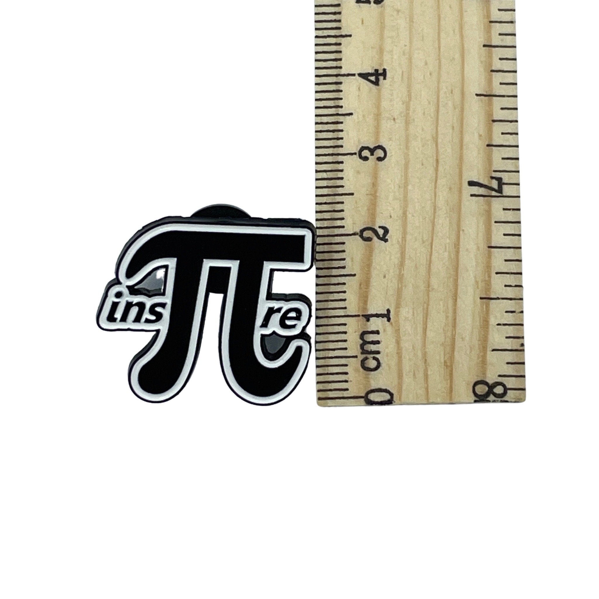 Maths Inspiration Pin Badge. Inspire with Pi