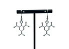 TNT Molecule Minimalist Geometric Earrings