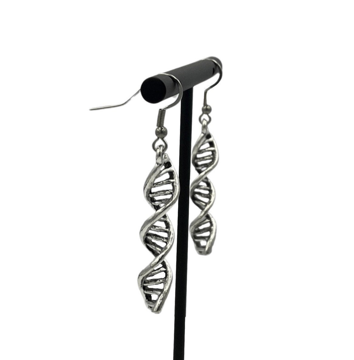 DNA drop Double Helix Earrings