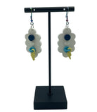 Cloud Earrings made with upcycled LEGO®